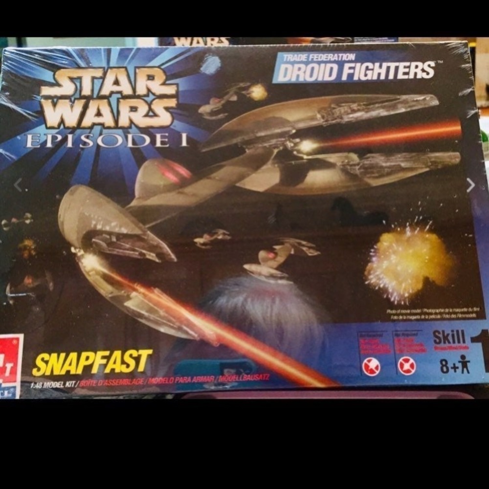 Star Wars Episode 1 Droid Fighters Snapfast Model Kit AMT/ERTL 1999 NEW!